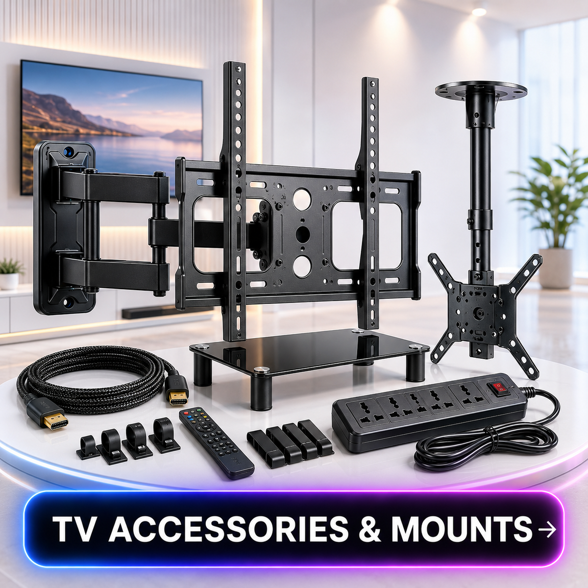 TV Accessories & Mounts