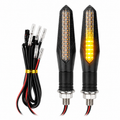 Premium RGB LED motorcycle signal lights with high brightness and water-resistant design