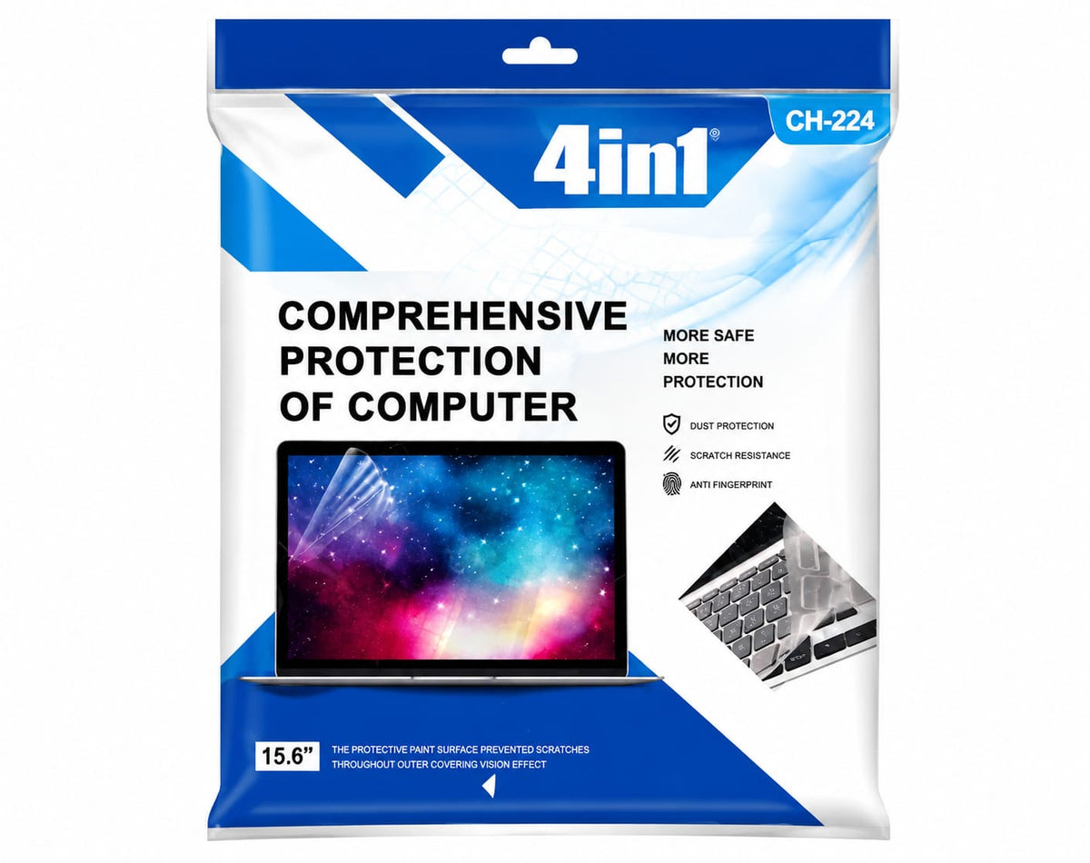 4in1 Laptop Screen Protector – 15.6"
