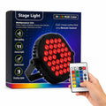36 LED RGB Stage Light with Remote Control for DJ, Wedding, Party and Event Lighting
