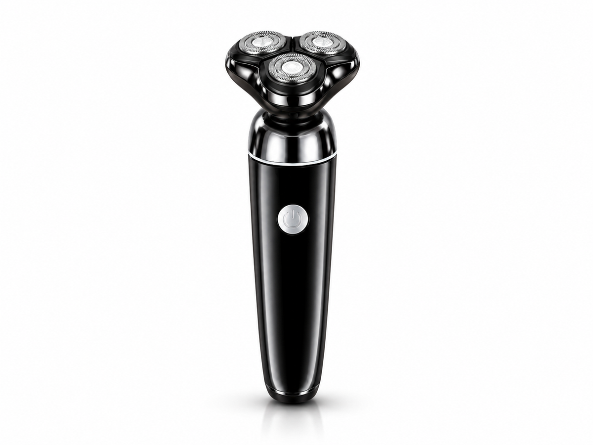 3 Floating Heads Electric Shaver with USB Charging and Washable Body

