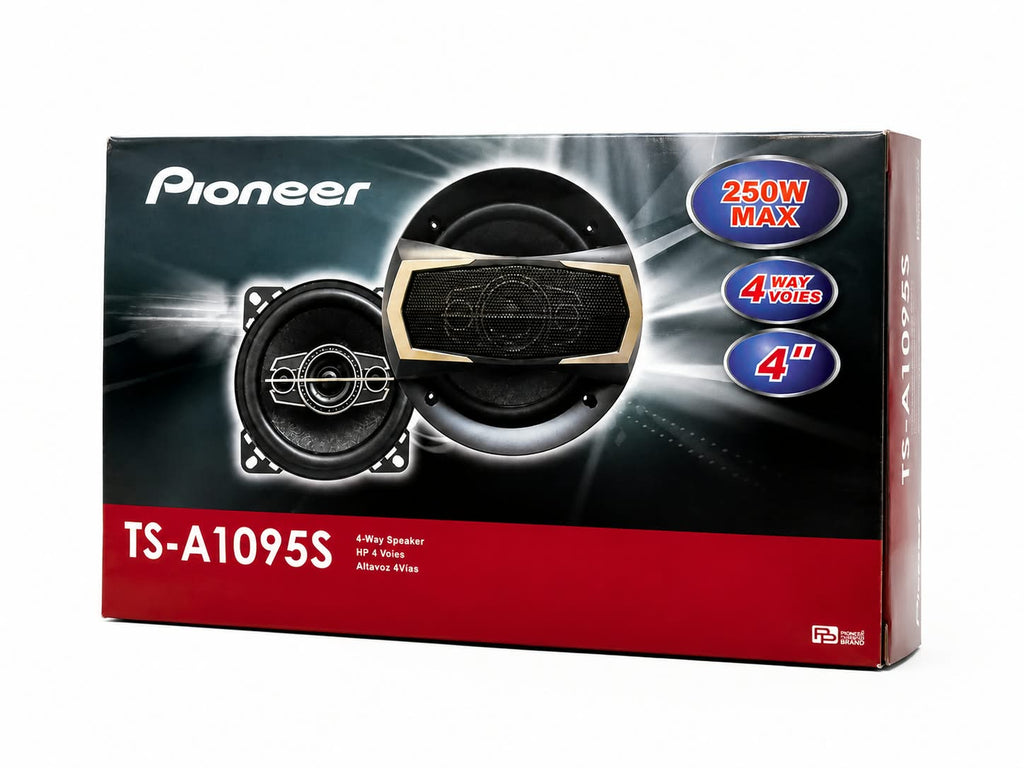Pioneer TS-A1095S 4-inch 4-way car speaker with 250W Max power