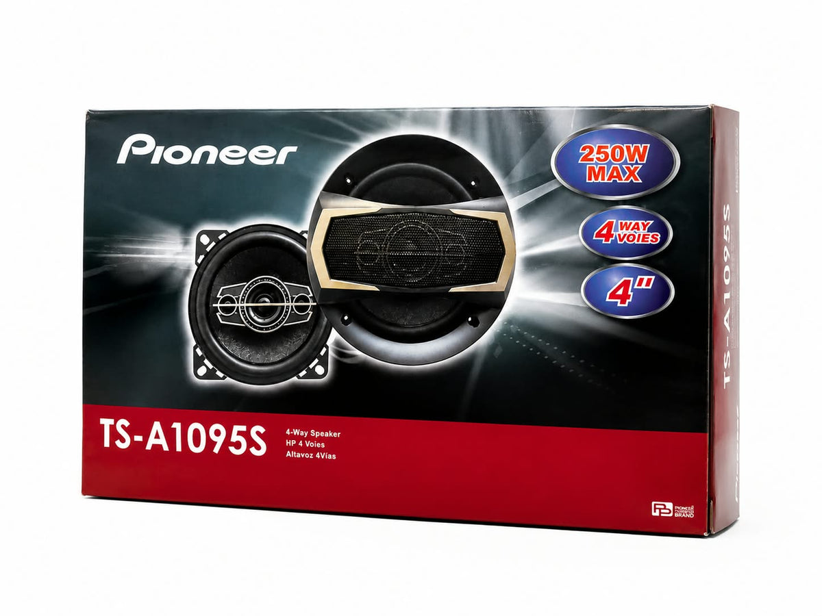 Pioneer TS-A1095S 4-inch 4-way car speaker with 250W Max power