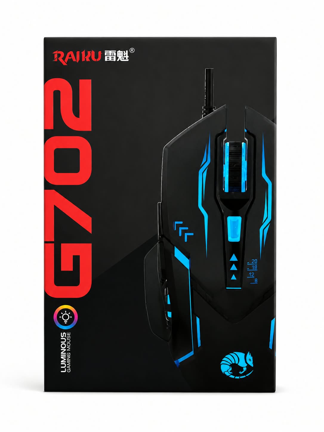 RAIKU Luminous Gaming Mouse