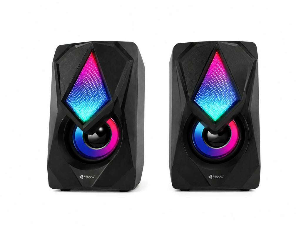 Kisonli IL-9090 Plus 3 inch RGB multimedia speaker
