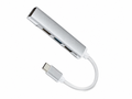 4-Port Type-C to USB Hub Adapter for MacBook Laptop and Phone
