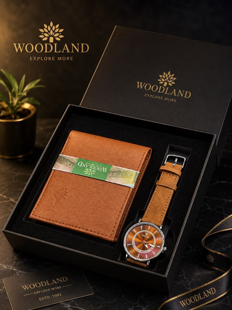 Men’s Watch & Wallet Gift Set