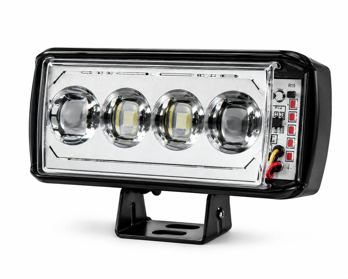 12V 6 Mode LED Spot Light – 2/3/4/5/6 Lens