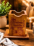 Wooden Kitchen Caddie