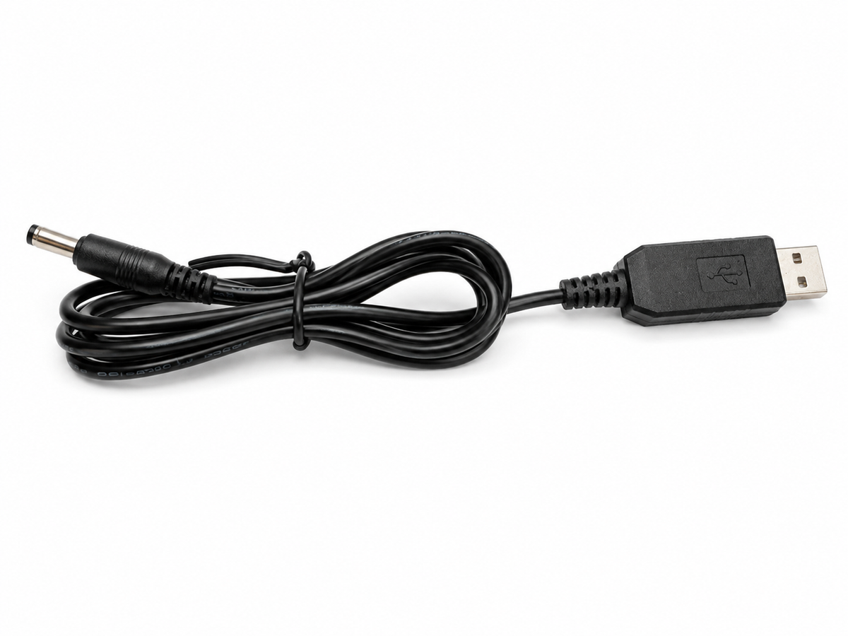 USB to DC 12v Power Cable